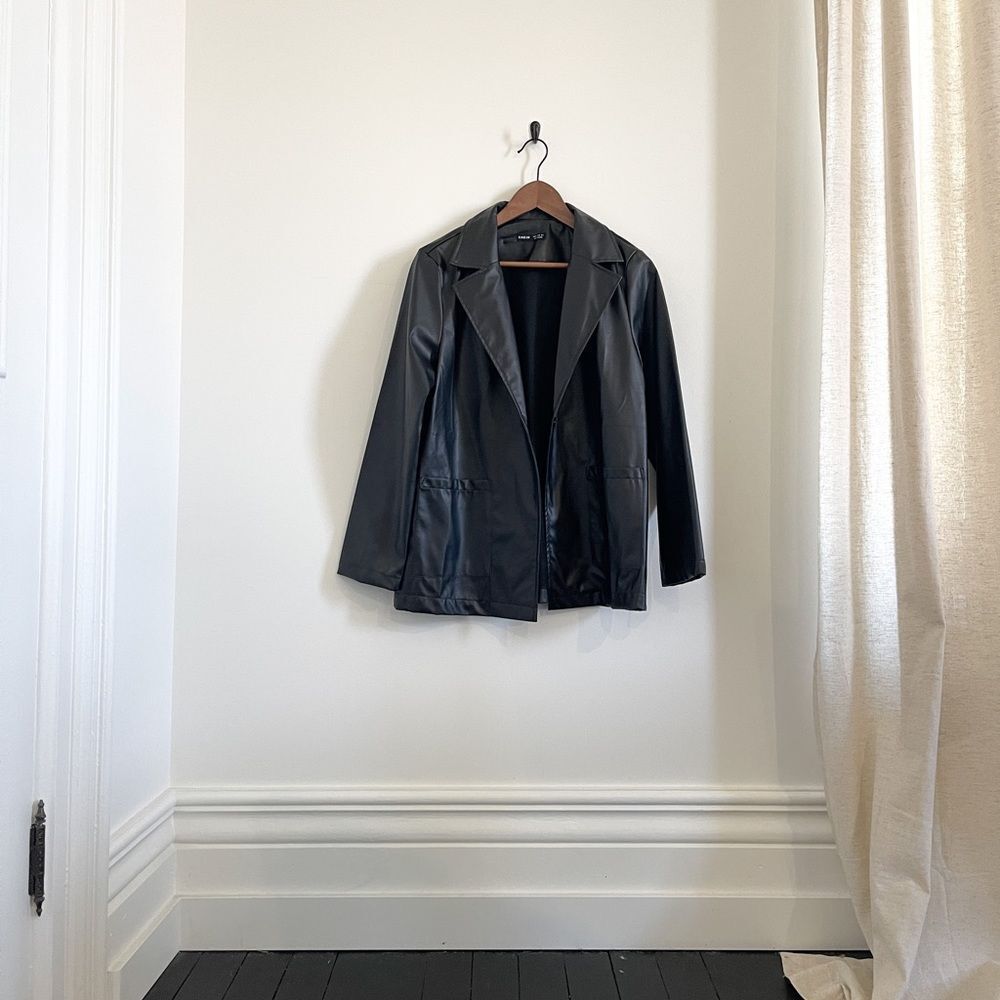 Faux Leather Jacket